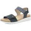 inblu Sandali Donna con Tripla Regolazione a Strappo, Plantare in Pelle