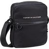 Tommy Hilfiger Borsa a Tracolla Uomo TH Horizon Mini Reporter Piccola, Nero (Black), Taglia Unica