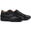 Masaltos Scarpe con Rialzo da Uomo Che Aumentano l'Altezza Fino a 7 cm. Fabbricate in Pelle. Modello Alpino (41, Nero)