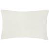 PARADISE STAR Coppia di federe in flanella, 100% cotone spazzolato, 50 x 75 cm, colore: crema