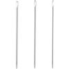 argtnayk Aghi da cucito extra lunghi da 10 cm, 3 mm, spessore 3 mm, aghi da cucito con grandi dimensioni, in acciaio inox per mobili/pelle, ricami/maglieria e decorazione d'interni, aghi da cucito dritti