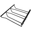 Abcsea 1 Pezzo Nero Porta Bicchiere di Vino, Supporto Per Bicchiere di Vino, Porta Bicchiere da Vino Sospeso, Stemware Rack, 30 cm 3 File