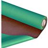 emmevi Ecopelle Finta Pelle Tessuto Marrone Double Verde Rivestimento Tovaglia Proteggi Tavolo Gioco Poker 100% Made in Italy MOD.SKAY 140X140 Double Marrone Medio