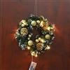 Maritown Ghirlanda porta d'ingresso di Natale, ghirlanda di Natale porta finestra appeso a parete ornamenti ghirlanda ideale per la decorazione interna ed esterna