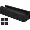 DOITOOL di Supporto di Base Specchio di Leggero in Legno Massiccio Supporto Specchio in Legno espositori a croce o Base Antiscivolo Corpo afferrare Per Da Camera Da Letto Design Minimalista