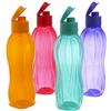 Tupperware Borraccia da 1 litro Fliptop, set di 4, dispenser bottiglia di acqua fredda