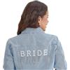 Ginger Ray Bride' - Toppe termoadesive con perle finte con nappe per abbigliamento, cappelli e borse, 5 pezzi, colore: bianco