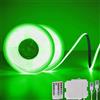 StarryEver Striscia LED COB a batteria, con telecomando, 2 m, dimmerabile, tagliabile, flessibile, per TV, computer, decorazione auto (verde, 2 pezzi)