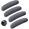HMCEY 2 Paio Copri Braccioli Sedia Ufficio,Copertura Bracciolo Sedia Estensibile,HMCEY Copribraccioli Sedias Gaming,Fodere Protettive Braccioli,Copripoltrona da Ufficio Elasticizzato per Bracciolo Computer