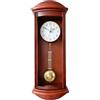 JVD NR-24020/23 Orologio a pendolo in legno da parete con movimento al quarzo radiocontrollato suoneria wenstminster