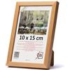 3-B LUND Cornice portafoto in legno, 10 x 15 cm, con vetro acrilico