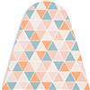 Encasa XO Copriasse da Stiro, Imbottito Extra Spesso 49x15 | triangoli, Linea Lusso | Cuscinetto Feltro 5mm | Termoriflettente | Uso Domestico & Hotel