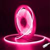 Fosingut Striscia LED COB 5 metri DC12V,Fosingut 480LED/M Strisce LED Camera Adesive Flessibile,CRI90+ Rosa 4mm Alta Luminosità Luce Plafoniera LED Sottopensile Cucina per Feste,Scale,Armadio,Casa DIY Decor