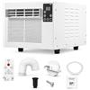 JIANGYUXINLI Condizionatore Portatile per Tenda Campeggio, Climatizzatore 280W 1881 BTU Mini AC con Compressore, Basso Consumo, Silenzioso 45dB, Deumidificatore, per Camper, Caravan, Piccoli Spazi, Van