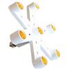 dinglong LED 7-en-1 Splitter lampadina E27 Base LED convertitore adattatore supporto splitter