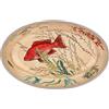 ROSE & TULIPANI MILANO Thun Rose & Tulipani - Set 2 Fondi Ovali con Decorazioni del Mondo Marino in Melamina, Idea Regalo, Linea Sea Life, 24x15 cm