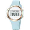 XCZAP Orologio digitale da donna con display a LED Elecreonic Fashion Chrono Alarm Orologio digitale da donna Sport all'aperto Wirstwatch