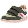 Kickers Kickmotion, Scarpe da Ginnastica Unisex-Bambini, Cachi Verde Bianco, 20 EU