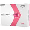 CALLAWAY Golf Callaway Bl Cg Supersoft Pnk 23 12b Pk