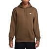 NIKE Uomo Nike Felpa Con Cappucco Club Small Logo