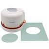 BiraBira Bira Craft - Perforatrice magnetica ovale, 3,5 x 6,5 cm, ovunque e ovunque, per lavori di carta e scrapbooking