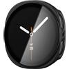 Spigen Cover Thin Fit 360 per Samsung Galaxy Watch 9/8 40mm | Cover leggera in PC con vetro temperato integrato, accesso perfetto ai tasti per modelli 2026/2025 - Nero