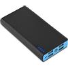 ZASCHMOY Kit Fai da Te Power Bank da 20000 MAh con 4 Uscite USB, Ricarica Rapida, Protezione Completa di Sicurezza, Display LED, Luce Flash di Emergenza, Ideale per Viaggi e attività all'aperto