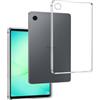 REY Cover in Gel TPU Trasparente per Samsung Galaxy Tab A11+ 11, Ultra Sottile 0,33 mm, Morbido Flessibile, Custodia Silicone