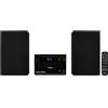 MEDION Sistema audio micro E64482 (DAB+, CD, Radio FM PLL, Bluetooth, MP3, AUX, USB, spegnimento temporizzato) nero