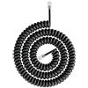 Elnwnnkc RJ9 4P4C - Cavo elastico con molla per chiamate domestiche o chiare, cavo telefonico