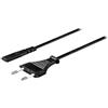 Valueline VLEP11060B20 - Cavo di alimentazione con spina europea, IEC-320-C1, 2 m, colore: Nero