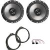 IPNOSIS Kit 2 casse Anteriori o Posteriori AXTON AE165 per 500 X E 500 L + 2 Supporti + 2 Connettori