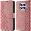 CaseGla Cover per Redmi Note 14 Pro 4G / 5G PU Pelle Custodia Flip Rosa