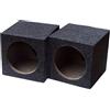 Micvtve Singolo 6.5-Inch Speaker Box Universale Sigillato per Auto Music Pair
