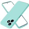 Generico Custodia Compatibile con REALME C53 RMX3760 RMX3762 / C51 RMX3830 / Realme Note 50 RMX3834 / NARZO N53 RMX3761 COVER case soft GEL SILICONE protezione flessibile matte MORBIDA TPU (Verde acqua)