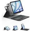 CHESONA Custodia Tastiera iPad 11 (A16)/10ª Gen, Air 11 M4/M3/M2, Air 5/4