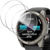QULLOO Vetro Temperato per Garmin Fenix 8 Pro AMOLED 51MM, 3 Pezzi Pellicola Protettiva, Durezza 9H Anti-Graffio Protezione Schermo, Impermeabile Copertura Completa Vetrino Protezione Schermo