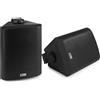 Power Dynamics WS50AB - Coppia di altoparlanti da parete WiFi e Bluetooth IP55-240 watt, altoparlante attivo e passivo, multiroom, ideale per diffondere un'atmosfera musicale in interni ed esterni