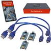 AZDelivery AZ-Delivery 3X LGT8 Nano V3 - Scheda microcontrollore con LGT8F328P e CH340, compatibile con Arduino Nano, frequenza di clock a 32 MHz, con pin pre-saldati e cavo USB, incluso e-book