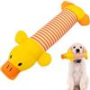 DvBCNMe Anatra antistress per cani, giocattolo per cani, indistruttibile, giocattolo per cani e cuccioli, per la pulizia dei denti e la riduzione dell'ansia, peluche per cani, animali stretti, 22 cm