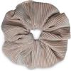 SXQLYH Scrunchie XXL in velluto elastico, 17 cm, spesso, morbido, comodo, per coda di cavallo, da donna, per capelli lunghi e spessi (rosa)