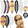 XFSRG 12 Pezzi Fermagli per Capelli a Banana Ovali Clip Fermagli Clip Pettine Pettine Capelli a Banana per Donna Ragazza