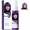 Eazerom Spray Colore per Capelli,Spray Temporaneo per Capelli Colore Viola, | 30ml Tinta Lavabile,Sprays Colorante per Capello Temporaneo,Temporary Hair Color Sprays,Lavabile,per Festa,Halloween