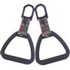 Li Fangfang Maniglie 1/2/3 paia for sollevare anelli da ginnastica | Allenamento antiscivolo for tutta la parte superiore del corpo(Beige)
