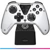 Oniverse Controller Wireless Compatibile con Switch OLED Lite PC ANDROID iOS, Dock di Ricarica, Vibrazioni Regolabili, Pulsanti Macro, Modalità Turbo, Wake-Up, Astralite (Eridani White/Bianco)