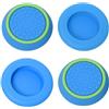 CFUENSBFDA 4 Pezzi Di Tappi For Impugnatura For Pollice Silenzio Compatibili Con PS5/PS4/Xbox One/Xbox One Elite/8BitDo SN30 Pro/Switch Pro Joystick Controller(Blue green)