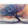 Yunlus Puzzle per adulti 1000 pezzi impossibile difficile difficile impegnativo puzzle per adulti 1000 puzzle arte astratta puzzle linee colorate puzzle 1000 pezzi 71,1 x 50,8 cm