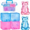 Tedmax 6Pcs Stress Cube Squishies Giocattoli,Fidget Toys for Bambini & Adulti