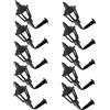 ERINGOGO Mini Lampada da Parete, 10 Pezzi in Acciaio Inox Abs, Nero | Mini Lampade Modellismo, Lampioni Miniatura, Lampada Piccola, Lanterne Presepe, per Casa e Decorazione Fai