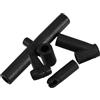 JUMPLAWN Connettore per Asta di Supporto Aquilone in Plastica Nero Resistente Usato per Progetti Fai da Te e Costruzione Aquiloni Kit